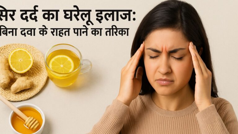 सिर दर्द का घरेलू इलाज
