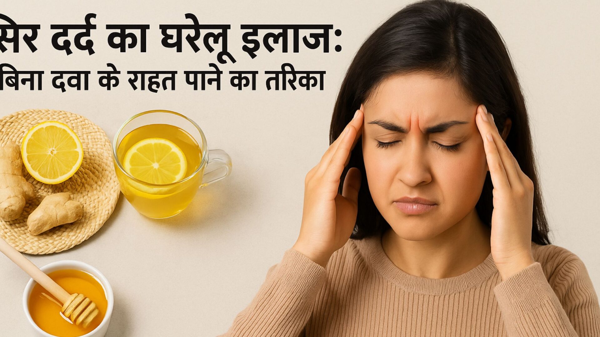 सिर दर्द का घरेलू इलाज