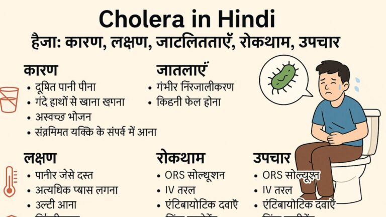 Cholera in Hindi